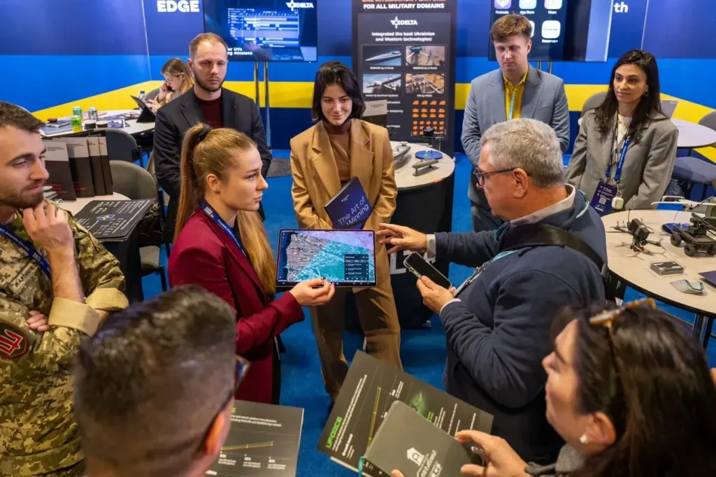 Демонстрація технологій DRONE EDGE НАТО під час зустрічі з українськими партнерами